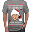 Clark Grizwald It's A Bit Nipply Out Ugly Christmas Sweater Men's Graphic T-Shirt