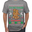 Tis' The Season To Be Naughty Ugly Christmas Sweater Men's Graphic T-Shirt