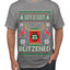Let's Get Blitzened Rein Beer Ugly Christmas Sweater Men's Graphic T-Shirt