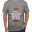 First Christmas With My Hot New Wife Ugly Christmas Sweater Men's Graphic T-Shirt