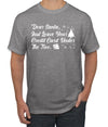 Dear Santa, Just Leave your Credit Card Christmas Men's Graphic T-Shirt