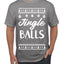 Jingle Balls Individual Couples Ugly Christmas Sweater Men's Graphic T-Shirt