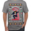 Nakatomi Plaza Happy Trails Hanz Ugly Christmas Sweater Men's Graphic T-Shirt