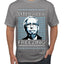 Literally Freezing McConnell Senator  Ugly Christmas Sweater Men's T-Shirt