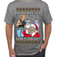 That Santa Mother F Isn't Real CLEAN  Ugly Christmas Sweater Men's T-Shirt