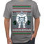 Abdominal Swoleman Fitness Yeti Ugly Christmas Sweater Men's T-Shirt
