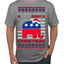 I'm Dreaming Of A Right Christmas Republican GOP  Ugly Christmas Sweater Men's T-Shirt