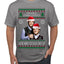 Here To F Stuff Up Step Brothers Holiday Pose Ugly Christmas Sweater Men's T-Shirt