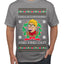 Fudge Around And Find Out Story Ugly Christmas Sweater Men's T-Shirt