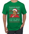 Christmas Spirit I'll Help You Find It Stanley Hudson Ugly Christmas Sweater Men's Graphic T-Shirt