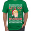 Trump Let’s Go Brandon Ugly Christmas Sweater Men's Graphic T-Shirt