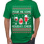 Pour Me Some Holiday Cheer Ugly Christmas Sweater Men's T-Shirt