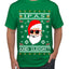 Original Hipster IPAs and Sleigh?!  Ugly Christmas Sweater Men's Graphic T-Shirt