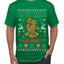 Tis' The Season To Be Naughty Ugly Christmas Sweater Men's Graphic T-Shirt