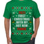 First Christmas With My Hot New Fiance Ugly Christmas Sweater Men's Graphic T-Shirt