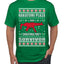 Nakatomi Plaza Christmas Party Survivor Ugly Christmas Sweater Men's Graphic T-Shirt