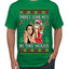 Santa the Plug Hos In This House  Ugly Christmas Sweater Men's T-Shirt