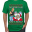 That Santa Mother F Isn't Real CLEAN  Ugly Christmas Sweater Men's T-Shirt