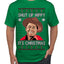 Shut Up Hippy It's Christmas Ugly Christmas Sweater Men's T-Shirt