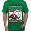 Overtime Hours Rich Men North of Richmond Ugly Christmas Sweater Men's T-Shirt