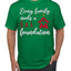 Every Family Needs a Stable Foundation Christmas Men's T-Shirt