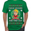 Fudge Around And Find Out Story Ugly Christmas Sweater Men's T-Shirt