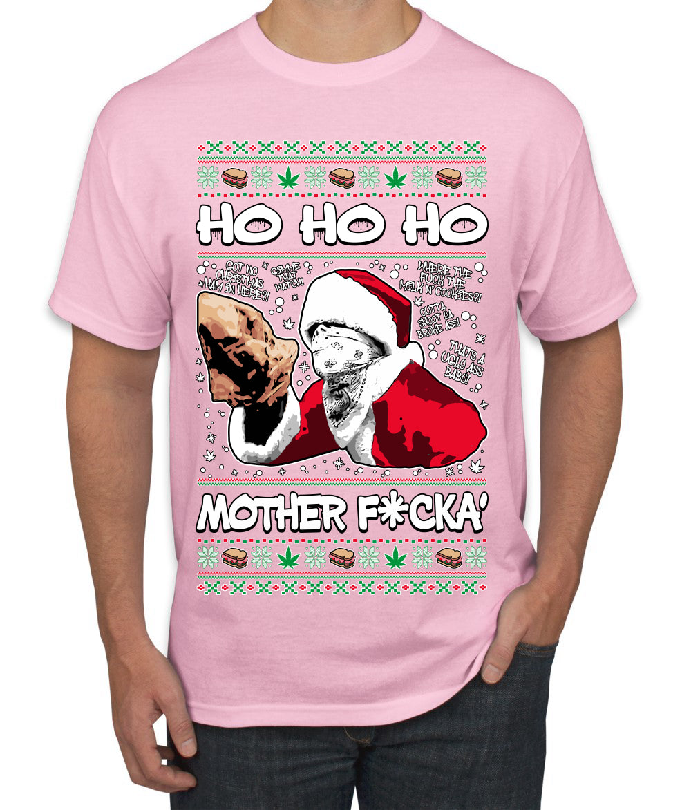 Friday Hood Santa  Ugly Christmas Sweater Men's T-Shirt