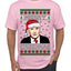 Merry Creedmas Office Humor TV  Ugly Christmas Sweater Men's T-Shirt