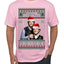 Here To F Stuff Up Step Brothers Holiday Pose Ugly Christmas Sweater Men's T-Shirt