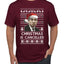 Christmas Is Cancelled Michael Scott Office Ugly Christmas Sweater Men's Graphic T-Shirt