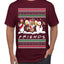Santa Friends TV Parody Funny Characters Ugly Christmas Sweater Men's Graphic T-Shirt