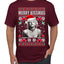 Merry Kissmas  Christmas Men's Graphic T-Shirt