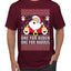 One For Biden One For Harris Santa Ugly Christmas Sweater Men's Graphic T-Shirt