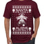 Santa Is Fake Aliens Are Real Ugly Christmas Sweater Men's T-Shirt