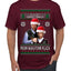 Season's Greeting From Nakatomi Plaza Ugly Christmas Sweater Men's T-Shirt