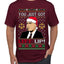 Just Got Litt Up Louis Tv Show Parody Ugly Christmas Sweater Men's T-Shirt