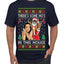 Santa the Plug Hos In This House  Ugly Christmas Sweater Men's T-Shirt