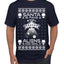 Santa Is Fake Aliens Are Real Ugly Christmas Sweater Men's T-Shirt