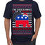 I'm Dreaming Of A Right Christmas Republican GOP  Ugly Christmas Sweater Men's T-Shirt