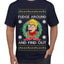 Fudge Around And Find Out Story Ugly Christmas Sweater Men's T-Shirt