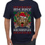 Merry Krampus Santa Folklore Figure Horror Ugly Christmas Sweater Men's T-Shirt