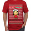 Red Light Green Light Ugly Christmas Sweater Men's Graphic T-Shirt