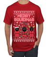 Merry Squidmas Ugly Christmas Sweater Men's Graphic T-Shirt