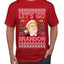 Trump Let’s Go Brandon Ugly Christmas Sweater Men's Graphic T-Shirt