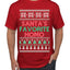 Santa's Favorite Homo Ugly Christmas Sweater Men's T-Shirt