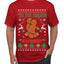 Tis' The Season To Be Naughty Ugly Christmas Sweater Men's Graphic T-Shirt