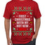 First Christmas With My Hot New Wife Ugly Christmas Sweater Men's Graphic T-Shirt