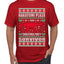 Nakatomi Plaza Christmas Party Survivor Ugly Christmas Sweater Men's Graphic T-Shirt