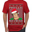 Office Phyllis Navidad Happy Holiday Ugly Christmas Sweater Men's T-Shirt