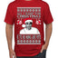Pete All I Want For Christmas Is To Be Hung Like Pete Ugly Christmas Sweater Men's Graphic T-Shirt